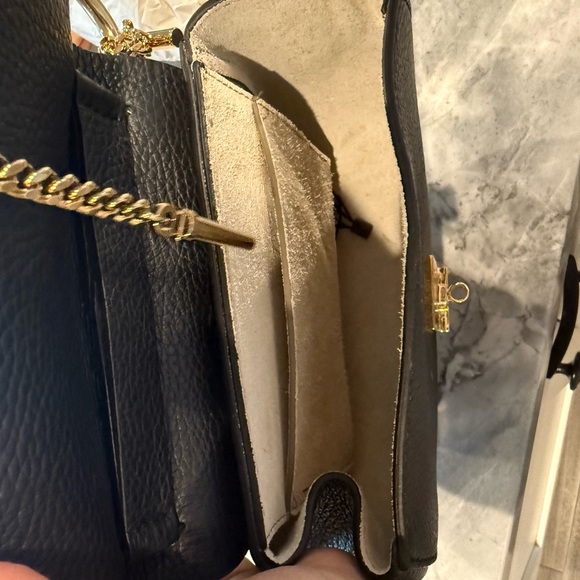 Chloe Drew Bag (small) Black and Gold - Picture 5 of 6